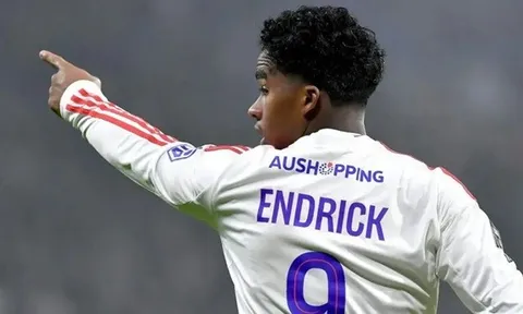 Real Madrid gọi lại Endrick sau thời gian rực sáng tại Lyon