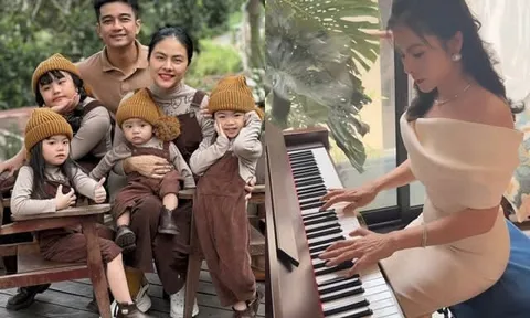 Sao Việt 24h: Nữ đại gia miền Tây chơi đàn như "thần tiên tỷ tỷ" nhưng lộ đôi tay gân guốc, sinh 4 con dáng vẫn nuột nà