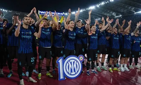 Hạ Lazio, Inter hoàn tất cú đúp danh hiệu quốc nội