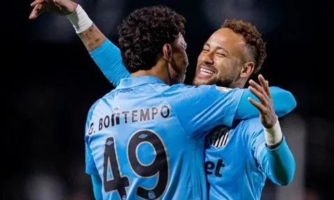 Neymar kiến tạo, Santos thắng Coritiba 2-0