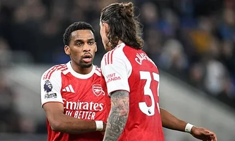 Arsenal nguy cơ vắng bộ đôi trụ cột trận Burnley