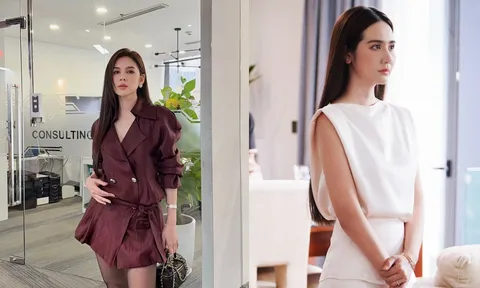 Hai nữ diễn viên VTV gây chú ý với phong cách công sở sang trọng, thanh lịch trên màn ảnh