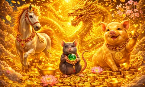 15 ngày tới: 3 tuổi này Tiền về tha hồ vùng vẫy như cá gặp nước