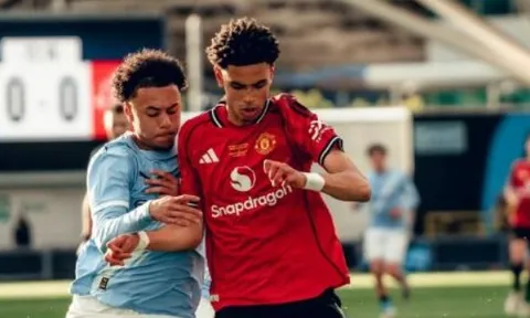 U18 Man City hạ gục Man Utd trong trận chung kết  FA Youth Cup 2026