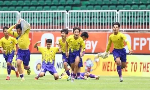 U14 Hà Nội lên ngôi vương giải quốc tế sau màn "đấu súng" nghẹt thở