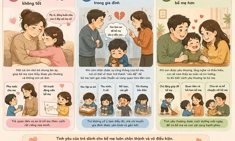 3 kiểu yêu thương ngây thơ, trẻ đang âm thầm chữa lành cho bố mẹ mà nhiều người không nhận ra