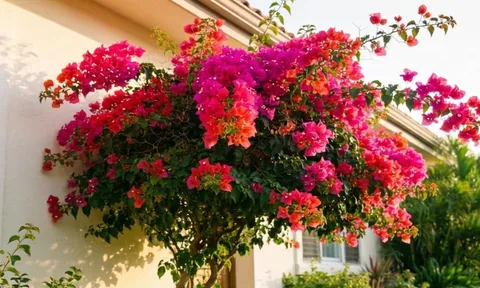 Vì sao nhiều người xem việc trồng cây hoa giấy trong nhà là đại kỵ?