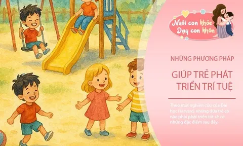 3 đặc điểm của trẻ có não phải phát triển cực tốt, thông minh vượt trội từ bé