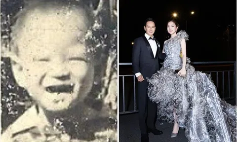 Cậu bé 8 tuổi từng khóc nức nở vì bị mất hàng, lớn lên lấy vợ trẻ, thành đại gia trăm tỷ của showbiz Việt