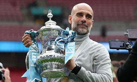 Pep Guardiola ra lệnh cấm học trò ăn mừng sau FA Cup