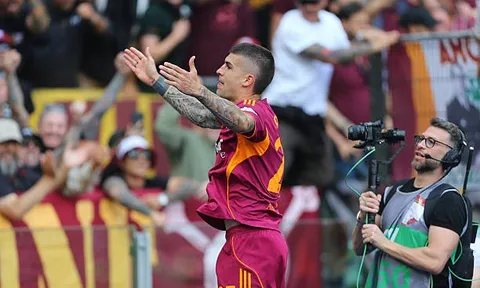 Derby 2 thẻ đỏ, Roma quật ngã Lazio để tiến vào top 4