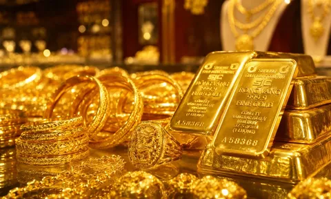 Bảng giá vàng 9999 24K 18K SJC DOJI PNJ hôm nay 17/5/2026