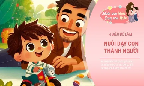 99% thành công của trẻ đến từ 1% sự thay đổi từ người bố, 4 điều bố làm để con thành danh