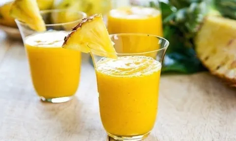 2 khung giờ uống nước ép dứa giảm cân cấp tốc, thải độc gan thận lại đẹp da