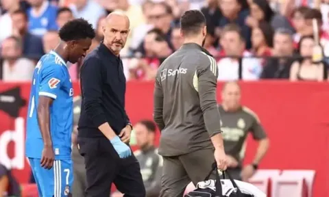 Vinicius báo tin vui về chấn thương sau trận thắng Sevilla
