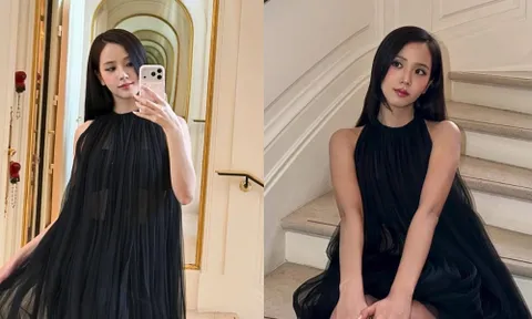 Chỉ đổi cách rẽ ngôi, mái tóc đã trông sang và cuốn hút hơn hẳn
