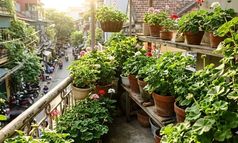 Loài cây thơm như nước hoa, giúp xua muỗi tự nhiên, nhiều gia đình mê trồng mùa hè