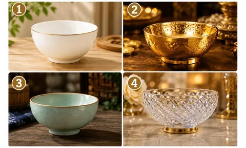 Quiz: Chọn chiếc bát bạn thích nhất để xem cơ hội giàu lên của bạn trong 3 năm tới