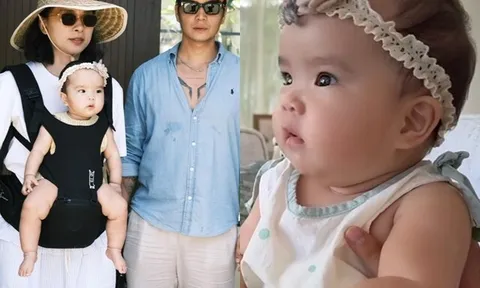 "Tiểu công chúa" nhà Ngô Thanh Vân có tiềm năng nối nghiệp bố, gần 1 tuổi đã được mẹ giao việc nhà