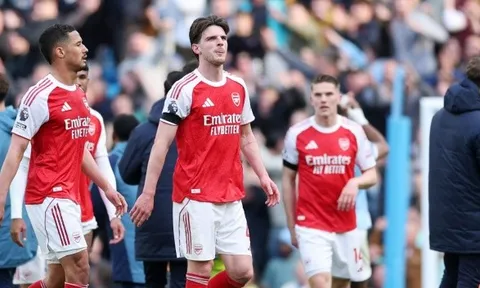 Declan Rice vinh danh 3 ngôi sao phòng ngự của Arsenal