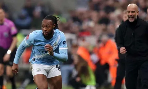 Antoine Semenyo viết chương cuối huy hoàng cho Pep Guardiola