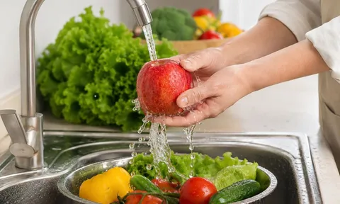 Nghiên cứu chỉ ra cách làm sạch rau sống, trái cây. Nhiều người sẽ bất ngờ