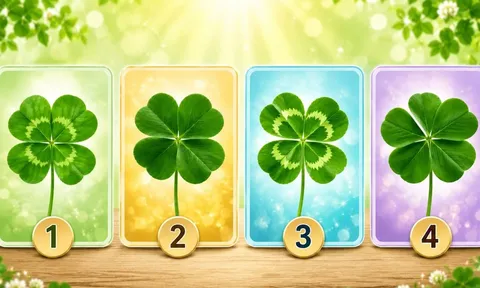 Quiz: Chọn một chiếc cỏ 4 lá bạn thích nhất để xem bạn sẽ giàu có muộn hay may mắn đến sớm, vì sao?