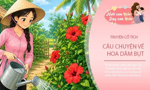 Truyện cổ tích: Hoa Dâm bụt