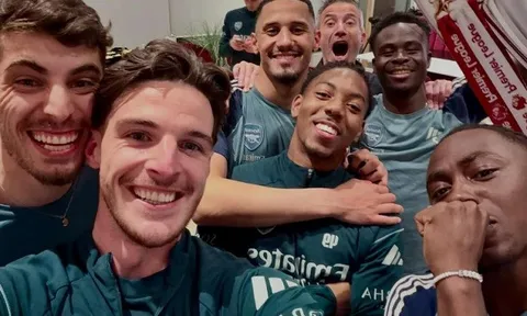 Rice nhắc lại thông điệp sau khi Arsenal lên ngôi