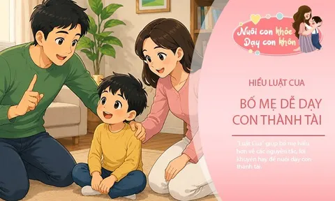 Hiểu rõ “Quy luật con cua”, bố mẹ sẽ dễ dàng dạy con nên người tài giỏi