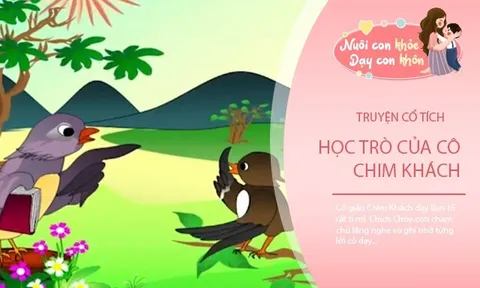 Truyện cổ tích: Học trò của cô Chim Khách