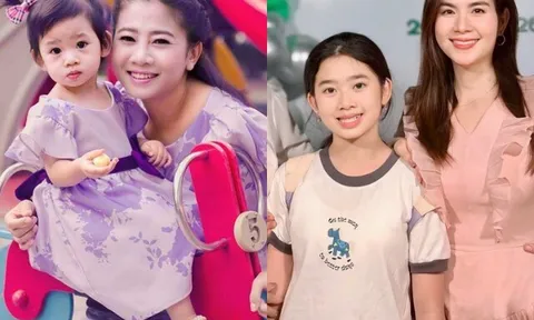 Con gái diễn viên Mai Phương nay trổ mã cao lớn đứng qua vai dàn nghệ sĩ, được khen càng lớn càng xinh giống mẹ
