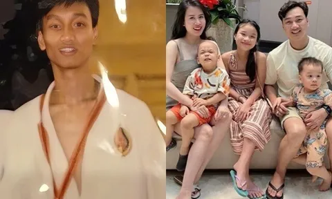 MC của VTV từng là võ sĩ của đội Công an Nhân dân, hiện có vợ đẹp là tiếp viên hàng không và 2 con sinh đôi