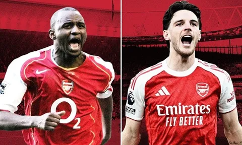 Đội hình kết hợp "Arsenal bất bại" và "Arsenal của Arteta"