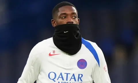 Dembele kịp bình phục đá chung kết C1 với Arsenal