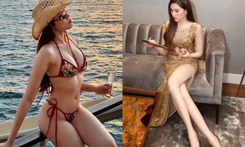 MC VTV diện bikini khoe chân dài cực phẩm 1m1, 30 tuổi là "phú bà" sở hữu tài sản triệu đô