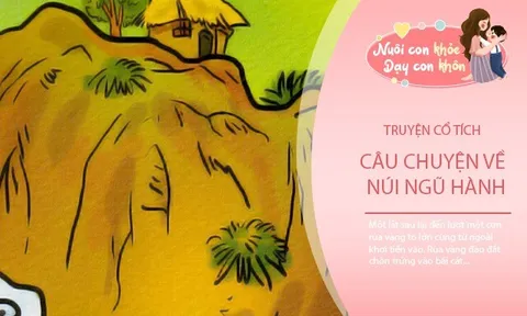 Truyện cổ tích: Sự tích núi Ngũ Hành