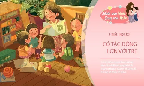 3 kiểu người thân thiết nhất với trẻ sẽ quyết định đường đời của con