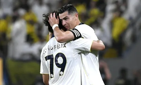 Joao Felix giải mã giọt nước mắt của Ronaldo tại Al Nassr