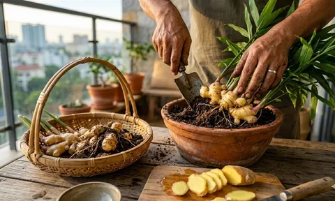 5 lý do nên trồng gừng trong nhà: Vừa tiện đủ đường, vừa giúp tiết kiệm tiền chợ