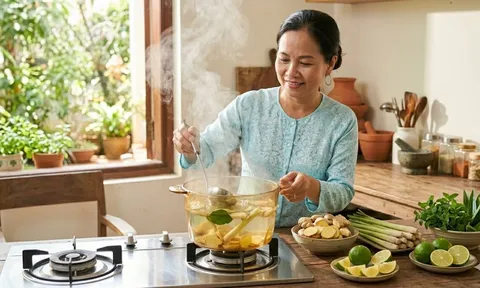 Gừng sả pha đơn giản tại nhà: Thức uống hỗ trợ gan hoạt động hiệu quả trong ngày nóng