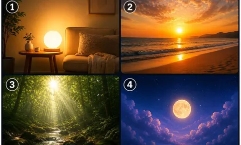 Quiz: Chọn 1 ánh sáng khiến bạn dễ chịu nhất để xem bạn giàu trải nghiệm thực tế hay mộng mơ
