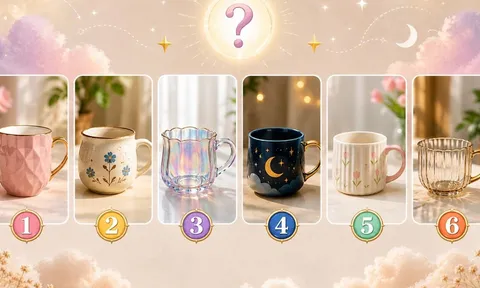Quiz: Chọn 1 chiếc cốc bạn thích nhất để xem tuần tới bạn đón may mắn hay gặp thử thách?