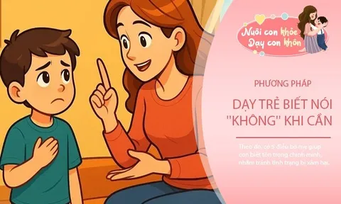 Bố mẹ thông minh sẽ khéo léo dạy con 5 cách nói "không" để tự bảo vệ bản thân