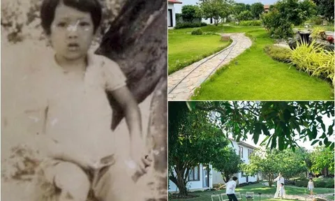 Cậu bé 5 tuổi mất mẹ từng mót mủ cao su, nay là danh hài nổi tiếng cả nước, có biệt thự rộng như công viên