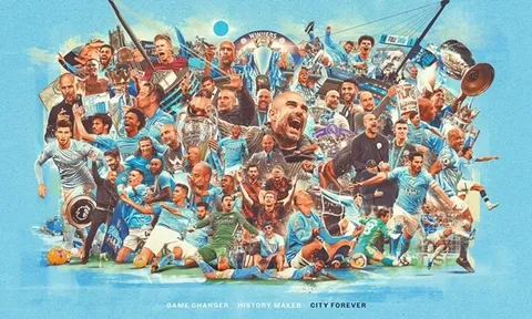 Một thập kỷ Pep Guardiola vẽ nên kỷ nguyên vàng Man City