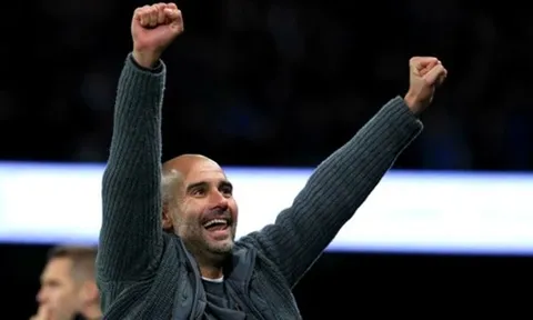 Pep Guardiola vượt kỷ lục tồn tại 63 năm của Manchester City