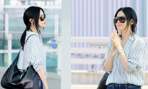 Lee Young Ae tuổi 54 vẫn gây sốt với công thức mặc tối giản