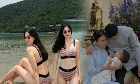 MC xinh đẹp của Đài truyền hình nghỉ việc sinh con với đại gia Bắc Ninh, 1 năm sau đẹp "cháy phố", chân thon nuột nà