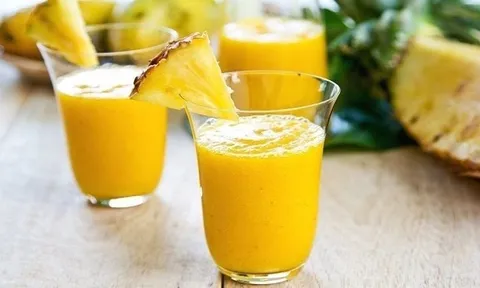 2 khung giờ uống nước ép dứa giúp giảm cân cấp tốc, da đẹp dáng xinh
